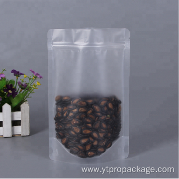 Custom print tea bag packing clear pouch